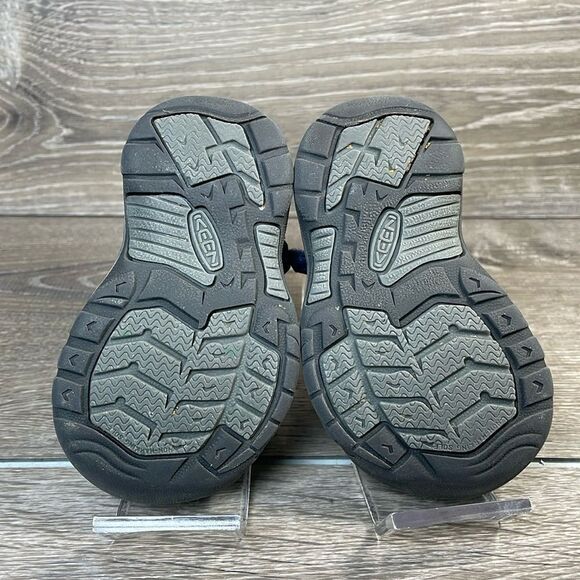 Keen Newport H2 Waterproof Blue Depths Gargoyle Toddler Boy Sz 4 Hiking Sandals - Picture 7 of 10